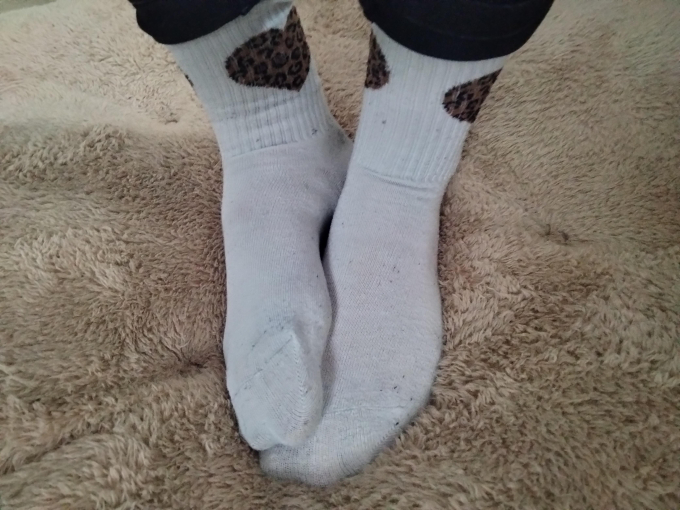 Beanspruchte Socken