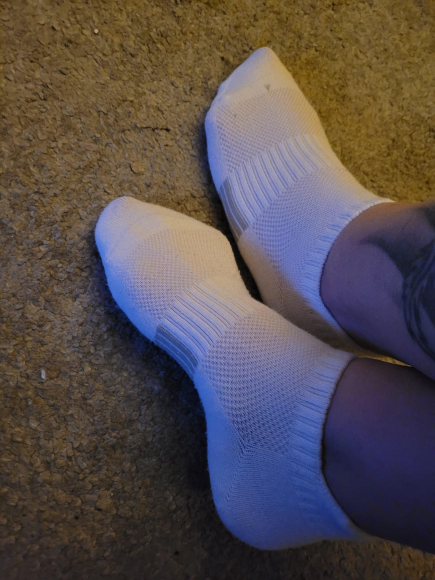 Weiße Sneakersocken