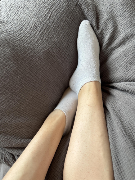 Getragen Socken
